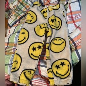 Babygap X smileyworld sherpa sweatpants